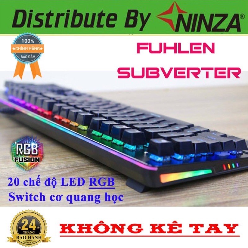 Phím cơ Fuhlen Subverter Led Rgb bản mới