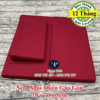 Đệm Ngồi Thiền MANDALA 70x70x5cm Phật Giáo Và Yoga Giúp Thư Giãn, Giảm Stress, Thoải Mái, Êm Ái