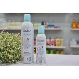 Xịt khoáng toàn thân Evoluderm Eau Pure 400ml