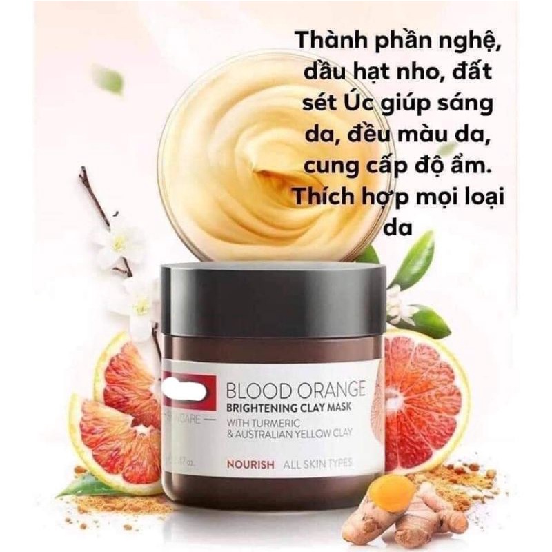 Mặt nạ đất sét Swisse Clay Mask Blood Orange