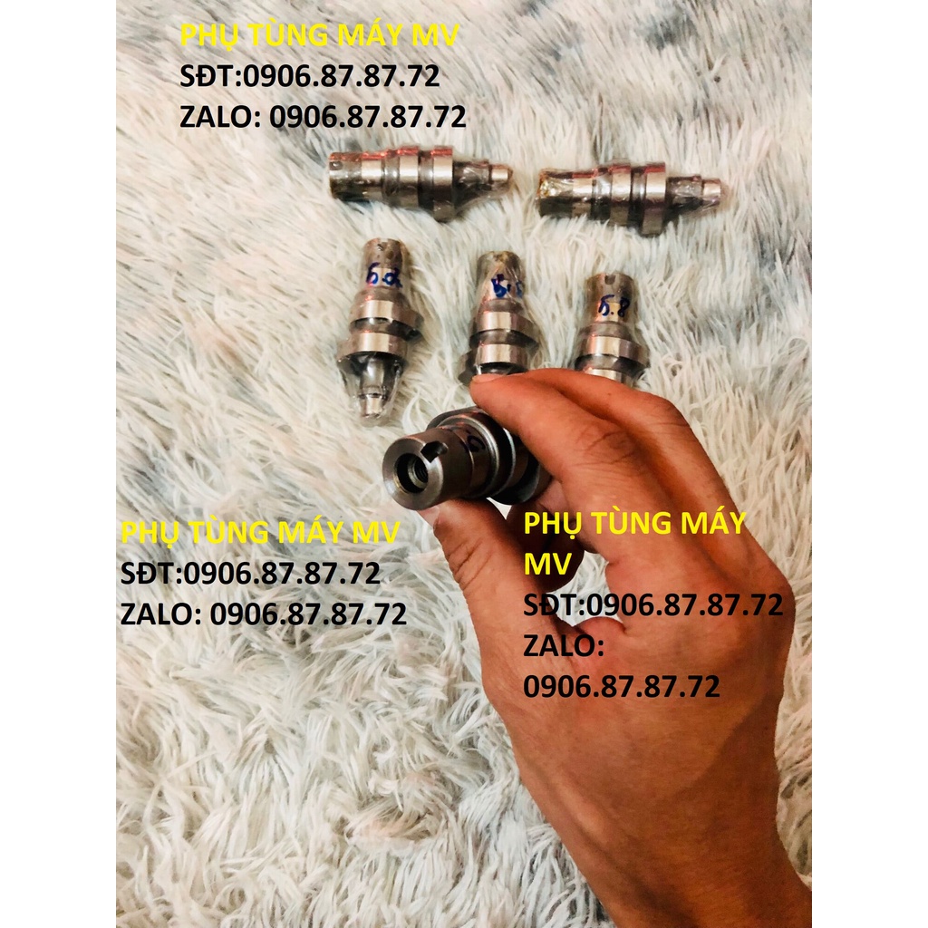 Cam độ đủ size 5.2/5.5/5.8li dành cho xe Wave S110/BLACK/RSX. Chuẩn máy CNC