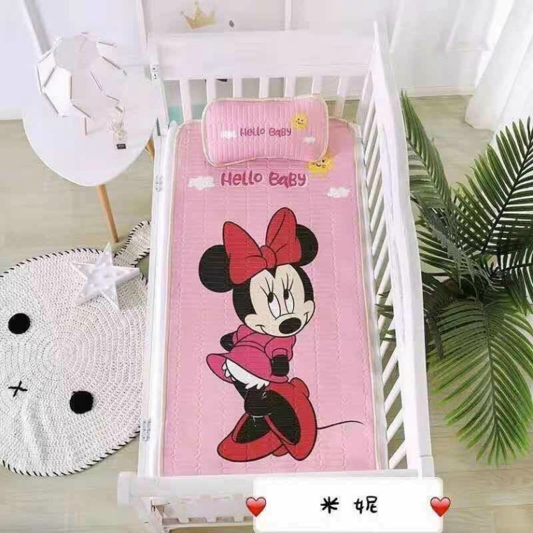 Chiếu Điều Hoà CAO SU Non Cho Bé siêu đẹp siêu mát ( Size 60x120) shop KUMO