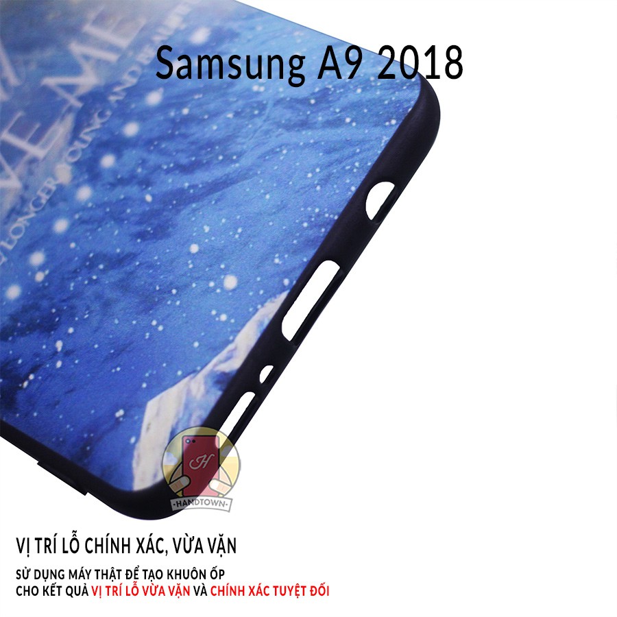 Ốp lưng Samsung Galaxy A9s A9 2018 dẻo đen in hình Phần B
