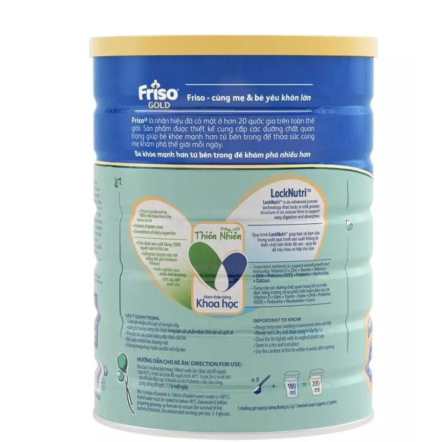 Date4/ 2023 Sữa Friso Gold 4 1.5KG