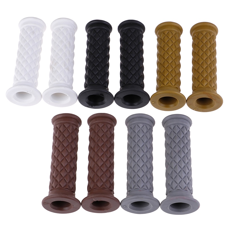 [newwellknown 0610] available hot retro cafe racer parts rubber motorbike grip for moto handlebar