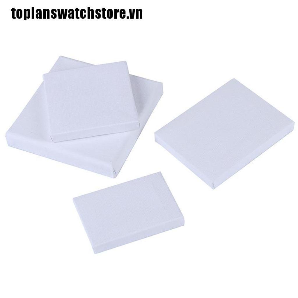 [toplanswatch] Bảng Vẽ Tranh Sơn Dầu Acrylic Màu Trắng Mini Co Giãn