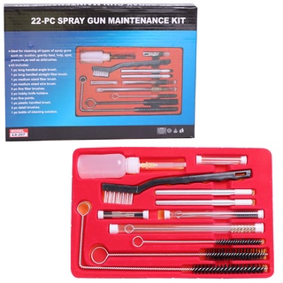 Bộ 23 dụng cụ vệ sinh súng phun sơn mini tiện dụng