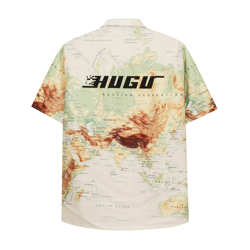 ÁO SƠ MI HỌA TIẾT WORLD MAP | BigBuy360 - bigbuy360.vn