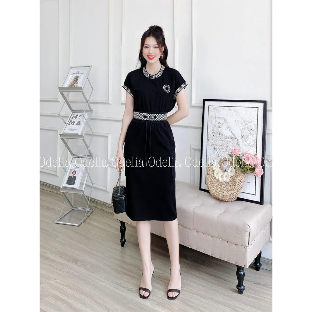 Set bộ váy Odelia, viền kẻ - S6917