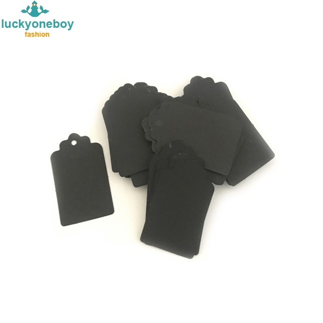 Bộ 100 thẻ giấy kích thước 5 * 3cm dùng trang trí quà tặng tiệc cưới | BigBuy360 - bigbuy360.vn