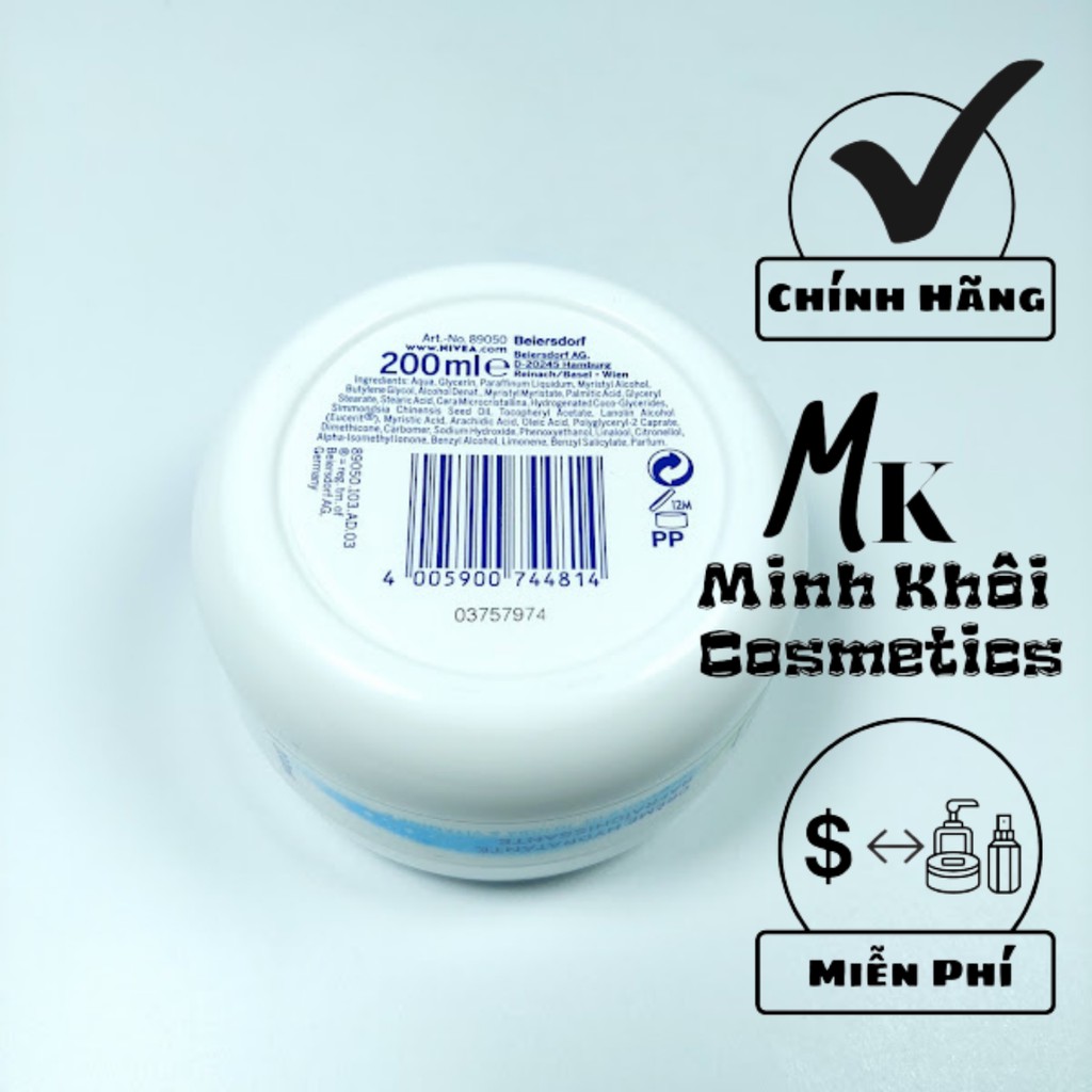 Kem dưỡng làm mềm da NIVEA Soft 200ml