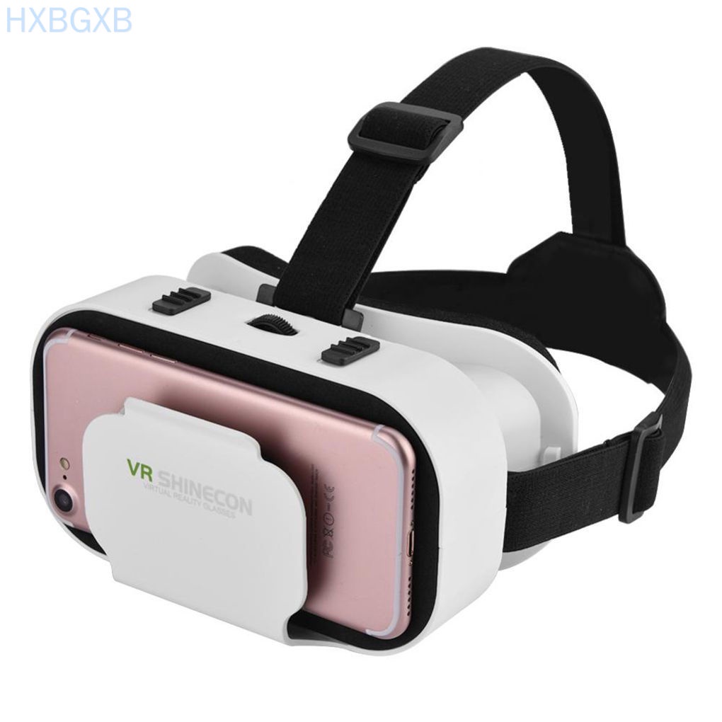 HXBG VR Shinecon 5.0 3D SC-G05A Glasses VR Movies Games Headset for iPhone for Samsung Virtual Reality Helmet