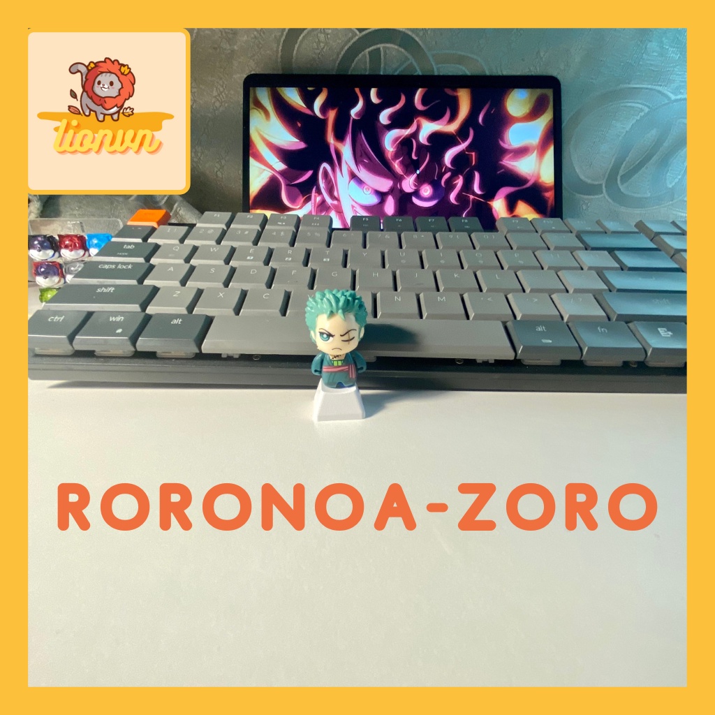Nút Bàn Phím Keycap lẻ One Piece siêu dễ thương Lionvn