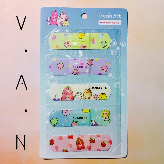 Băng cá nhân siêu dễ thương