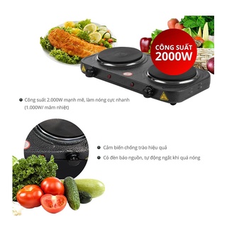 Bếp Điện Đôi Perfect PF-HP789 - 2000W