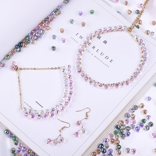 Hạt Pha Lê Trong Suốt Hình Giọt Nước Nhiều Màu Dùng Làm Trang Sức DIY