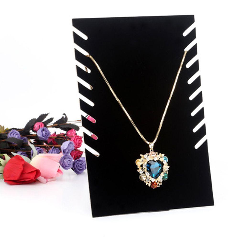 ANEMONE Giá Đỡ Trưng Bày Trang Sức 8 Ngăn Bằng Nhung Màu Trơn Phong Cách Vintage