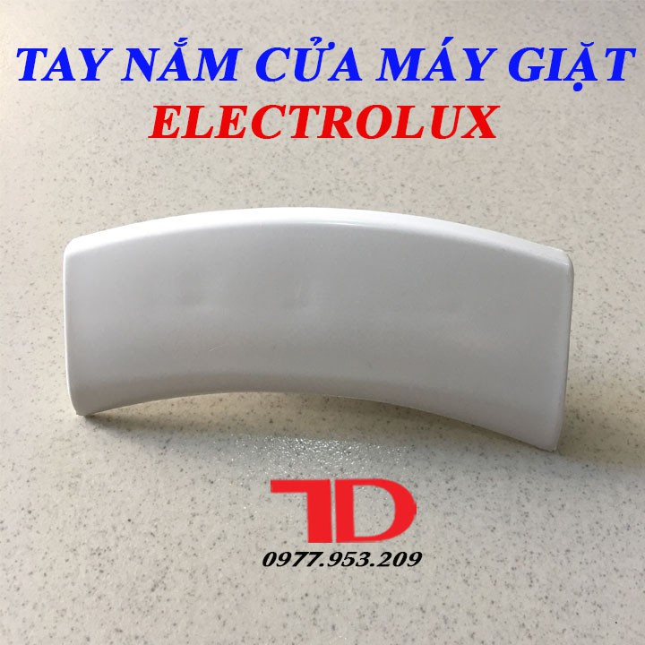 Tay nắm cửa Máy Giặt ELECTROLUX ngắn màu trắng