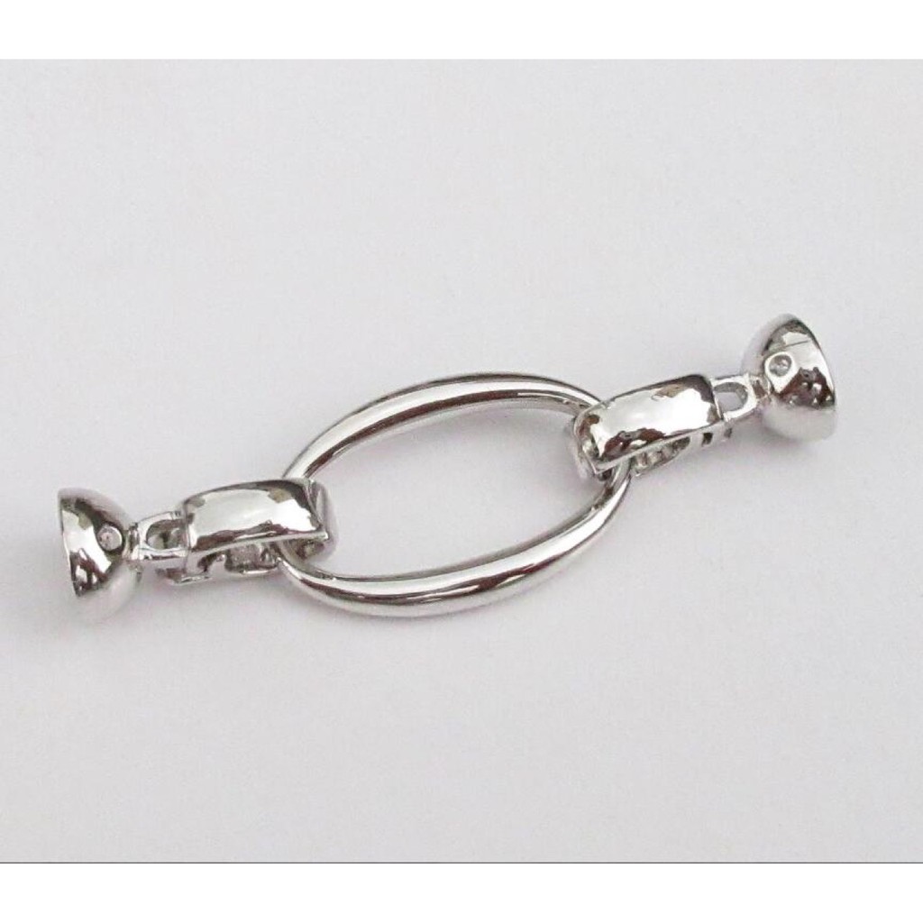 [K5C2] Phụ kiện trang sức (DIY) - Chốt khóa Móc chéo Elips làm vòng cổ vòng tay