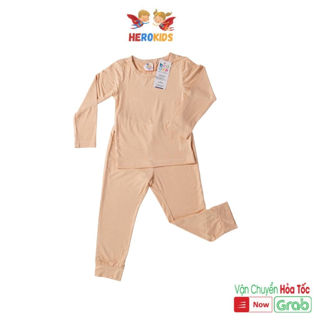Bộ giữ nhiệt cho bé trai bé gái từ 1-8 tuổi chất cotton giữ nhiệt thời trang cao cấp UB43