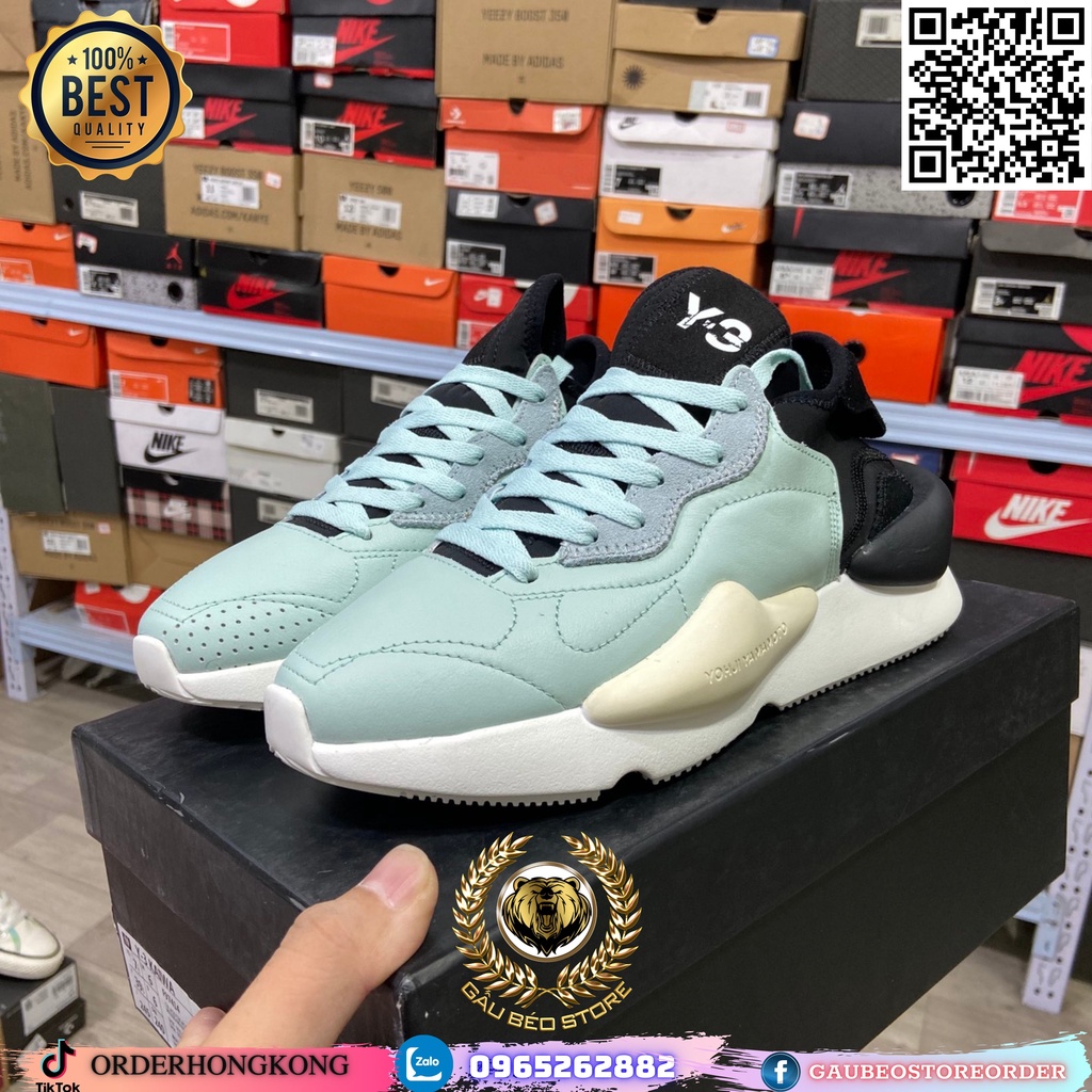 F97414 Nhận Order Hỗ Trợ Free Ship Giày Best Quality Sneaker ***Adidas Y-3 Qasa x Kaiwa Chunky