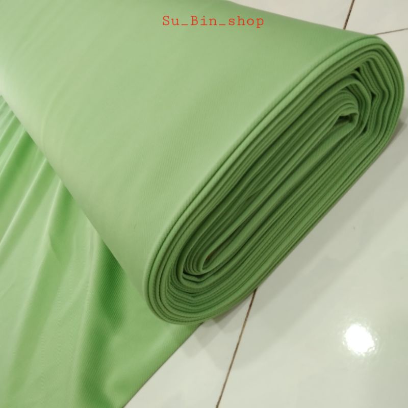 Vải may màn che / rèm cửa chống nắng Màu Xanh Đậu loại dày
