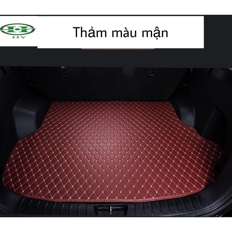 Thảm Lót Cốp Da Trám Cao Cấp Không Mùi, Chống Nước 100%  Dành Cho CX5, Tucson, Elantra, Kona, Cerato, Vios, Yaris, Merc