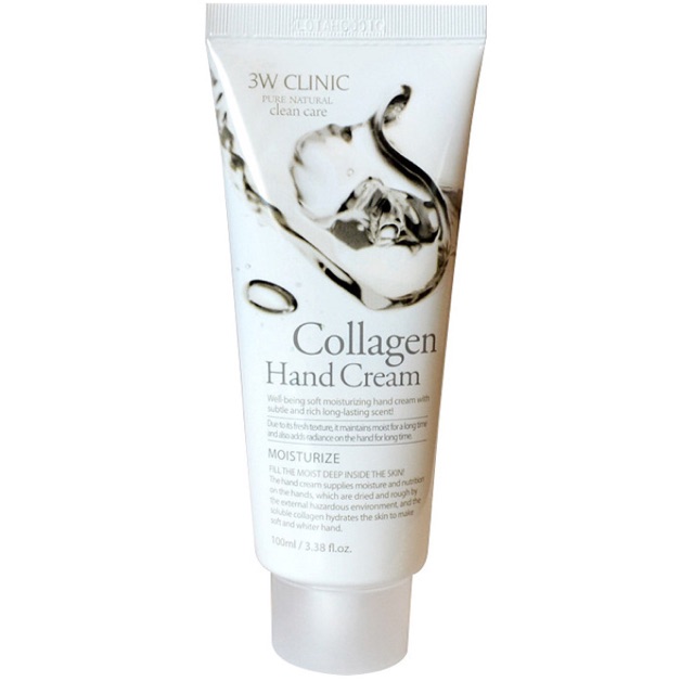 Kem Dưỡng Da Tay Tinh Chất Collagen 3W Clinic Hand Cream (100ml)