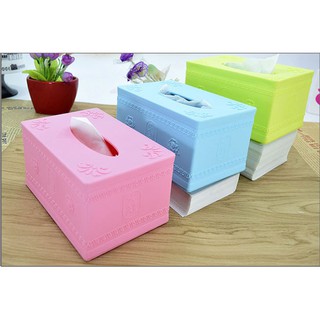 Hộp đựng giấy ăn nhựa