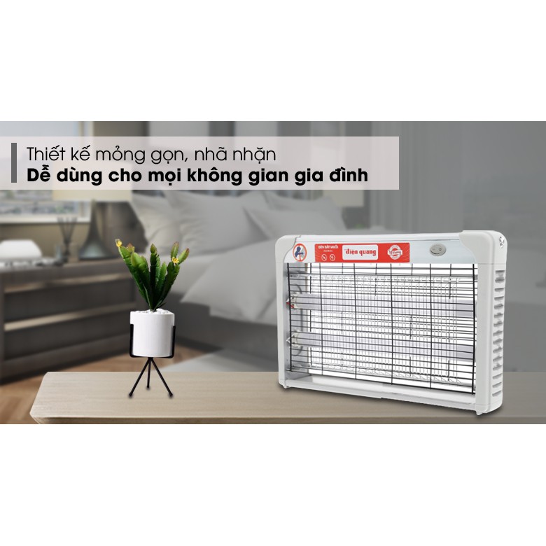 Đèn bắt muỗi Điện Quang ĐQ EML06L ( 380x65x250mm )