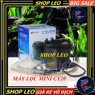 Máy lọc bể cá RESUN CY20 - lọc hồ cá nhỏ - Lọc thùng mini cho bể cá - shopleo