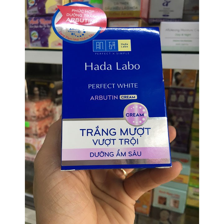 kem dưỡng trắng da Hada Labo