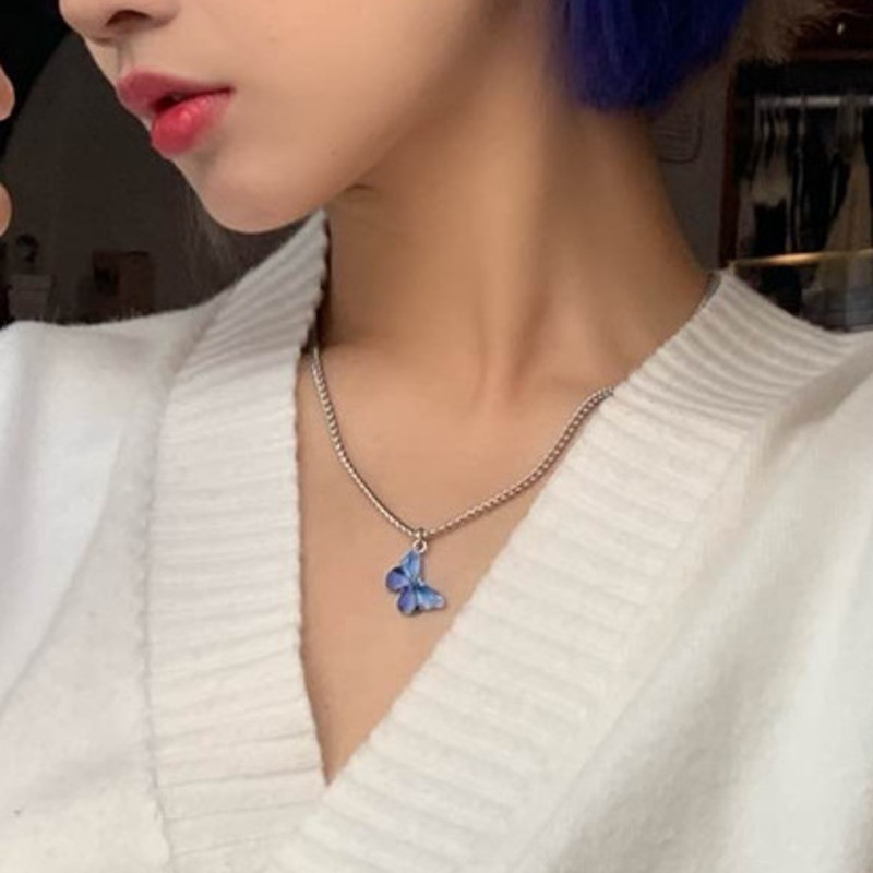 Vòng Đeo Tay/ Đeo Cổ Hình Bướm Phong Cách Cổ Điển