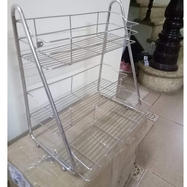 Kệ gia vị inox 3 tầng