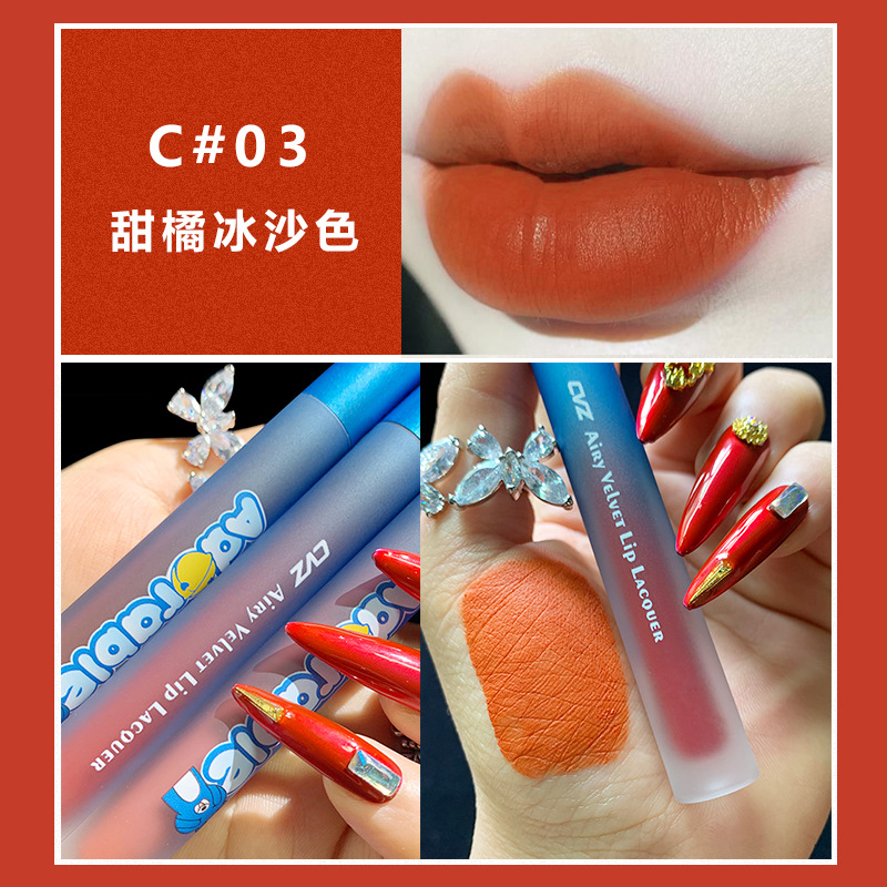 (Hàng Mới Về) Son Môi Cvz Lâu Trôi Và Chống Thấm Nước Cao Cấp | BigBuy360 - bigbuy360.vn