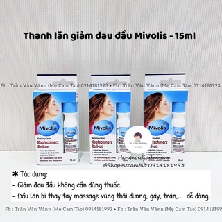 Thanh lăn giảm đau đầu cấp tốc das gesunde đức - ảnh sản phẩm 1