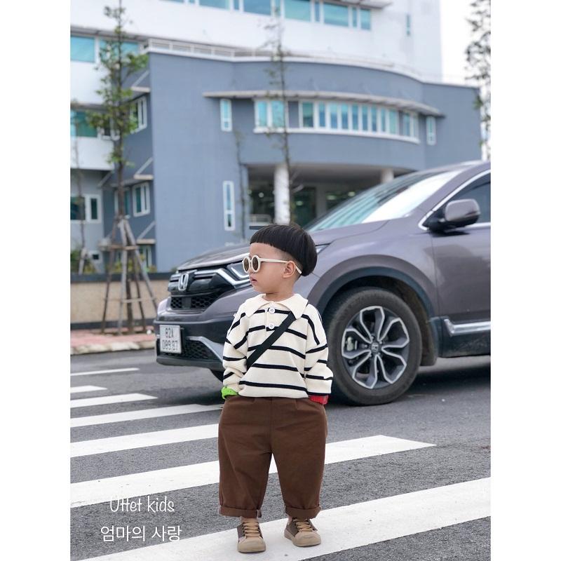 QUẦN KAKI PHONG CÁCH HÀN QUỐC DÀNH CHO BÉ GÁI VÀ BÉ TRAI FORM CHUẨN MÃ 160