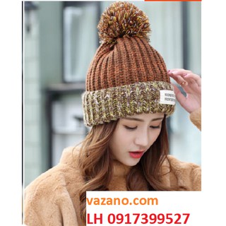 NÓN LEN NỮ MŨ LEN NỮ THỜI TRANG HÀN QUỐC