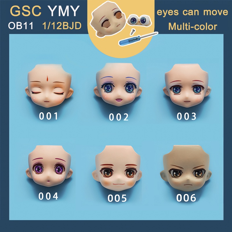 Mô Hình Nhân Vật Hoạt Hình OB11 Tỉ Lệ 1/12 BJD