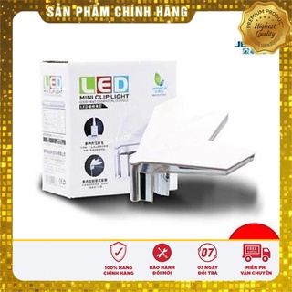 Đèn led bể cá mini clip light x1, đèn led cho bể cá dưới 30cm