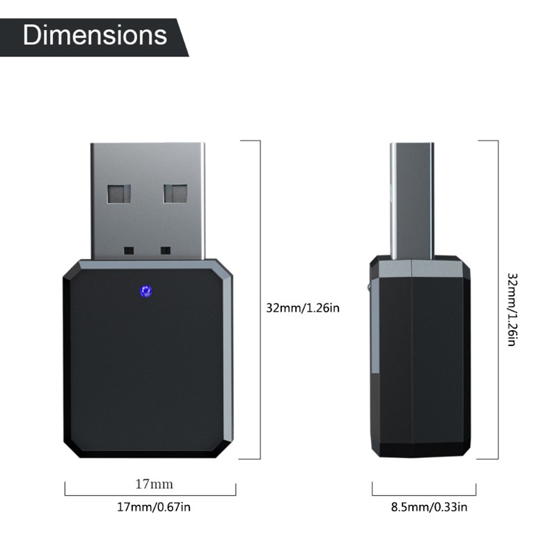 Thiết Bị Nhận Tín Hiệu Âm Thanh Bluetooth 3d Cổng 3.5mm | BigBuy360 - bigbuy360.vn