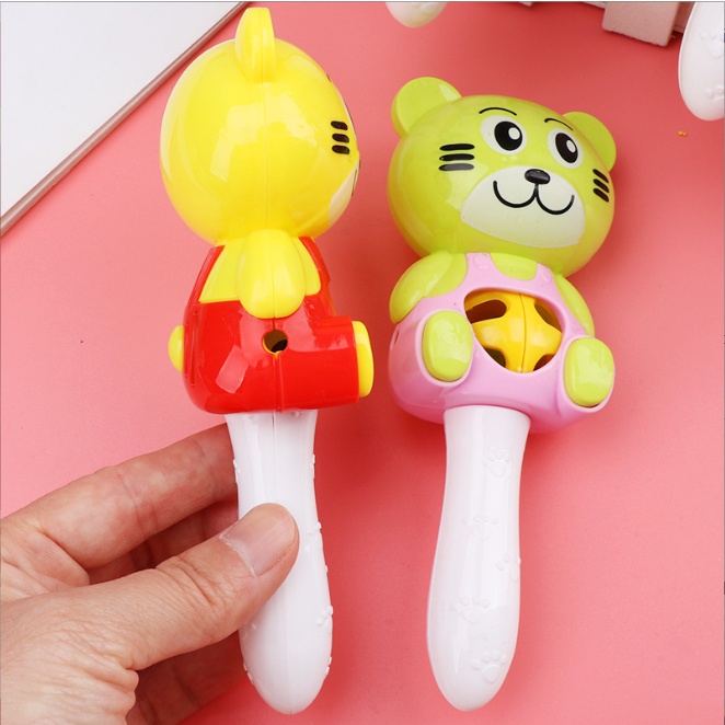 Lục Lạc Nhựa ABS Hình Con Hỗ/ Cọp Đáng Yêu Cho Bé