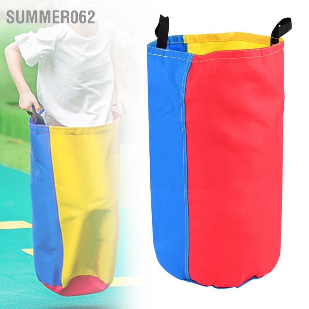 Summer062 Trẻ em Tập luyện thể thao ngoài trời Trò chơi Đua xe vui nhộn Nhảy bao bố (