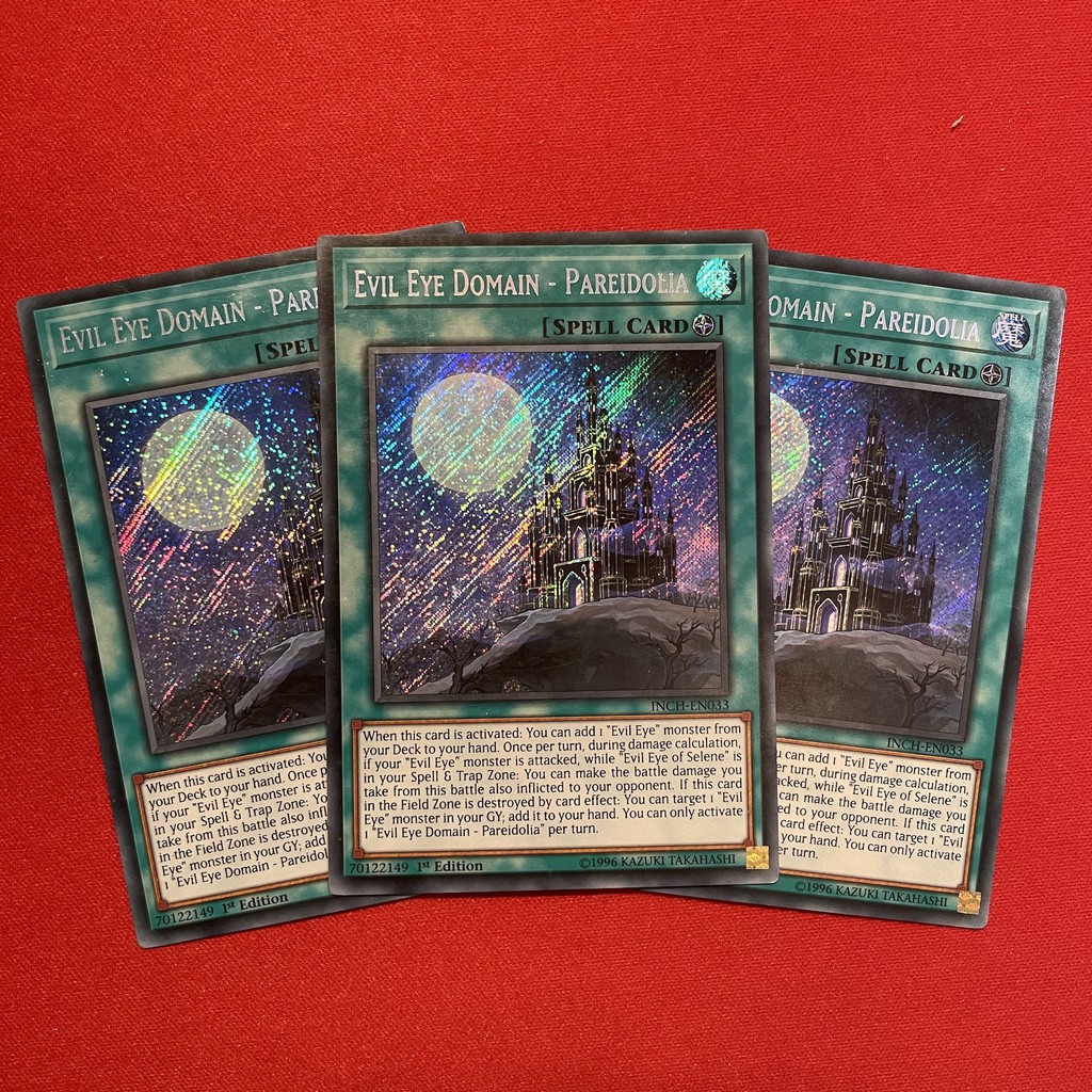 [EN-JP][Thẻ Bài Yugioh Chính Hãng] Evil Eye Domain - Pareidolia