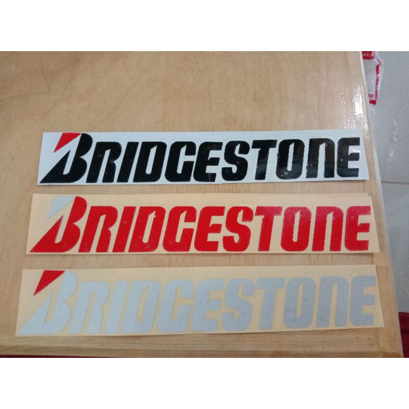 Sticker Cutting Bridgestone