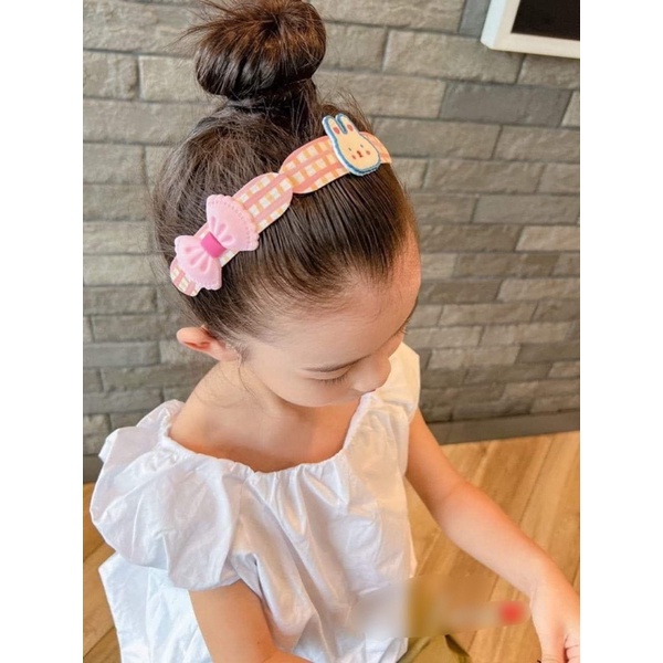 SÉT 10 BĂNG ĐÔ DÁN TÓC CHO BÉ NHIỀU HÌNH