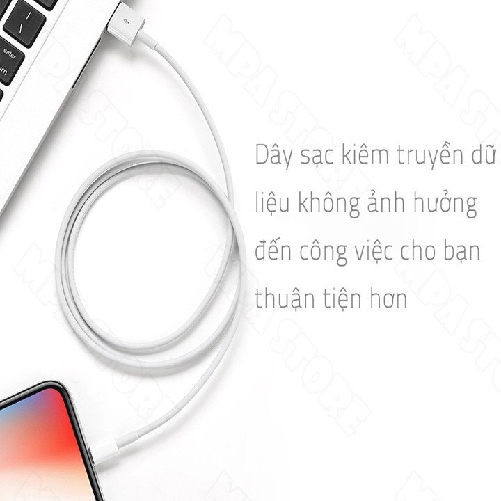 Dây sạc, cáp sạc lightning siêu bền, hỗ trợ sạc nhanh cho điện thoại, tai nghe bluetooth i12, i11, i9s, pin sạc dự phòng