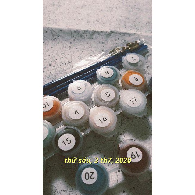 Tranh sơn dầu số hóa có khung 40x50cm nhiều mẫu SALE tuyển chọn | BigBuy360 - bigbuy360.vn