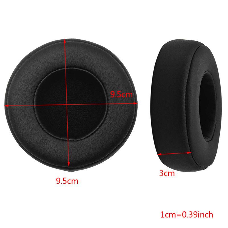 1 Pair Earphone Ear Pads Earpads Sponge Soft Foam Cushion Replacement for Dr. Dre Pro Detox Headphones