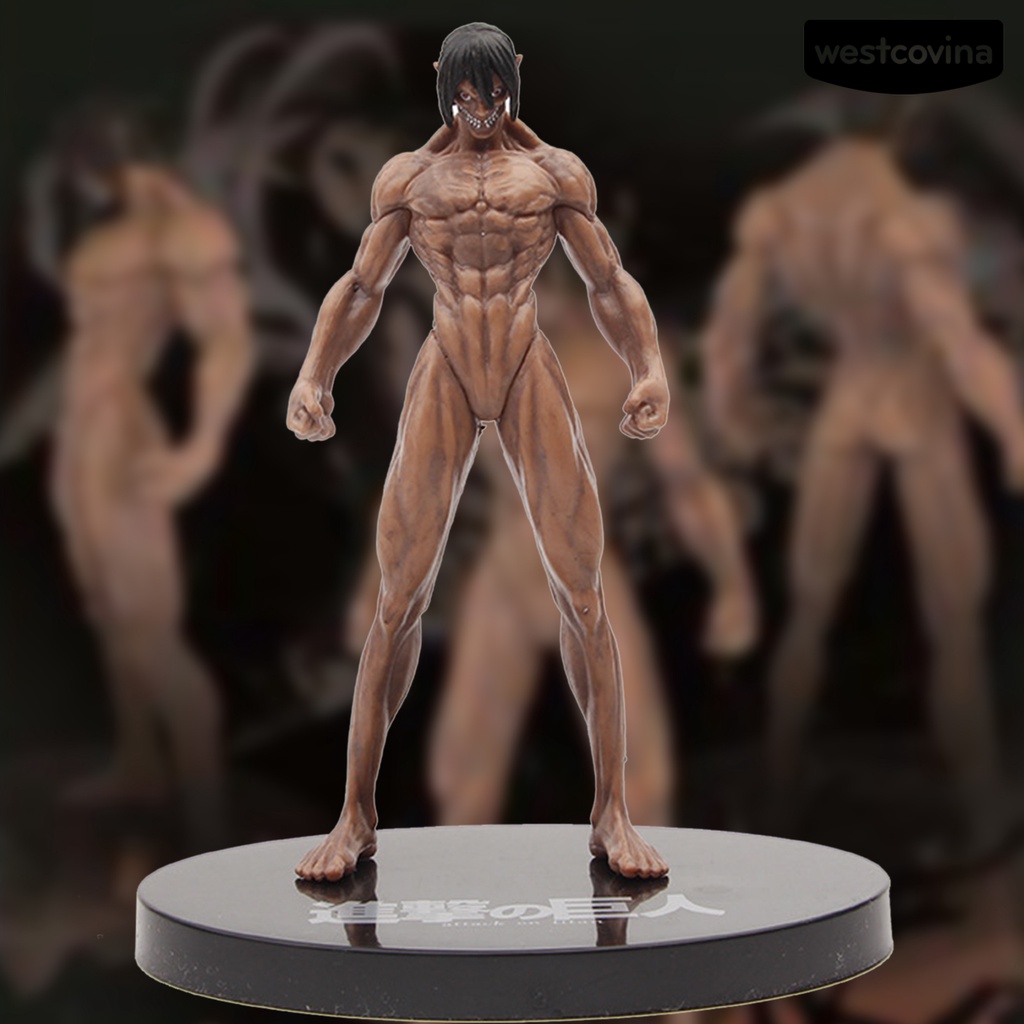 WEST Figure Funny Anime Decorative Titan Eren Model for Gift